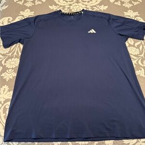 NWT. Adidas Men’s Blue Active Tee Shirt.